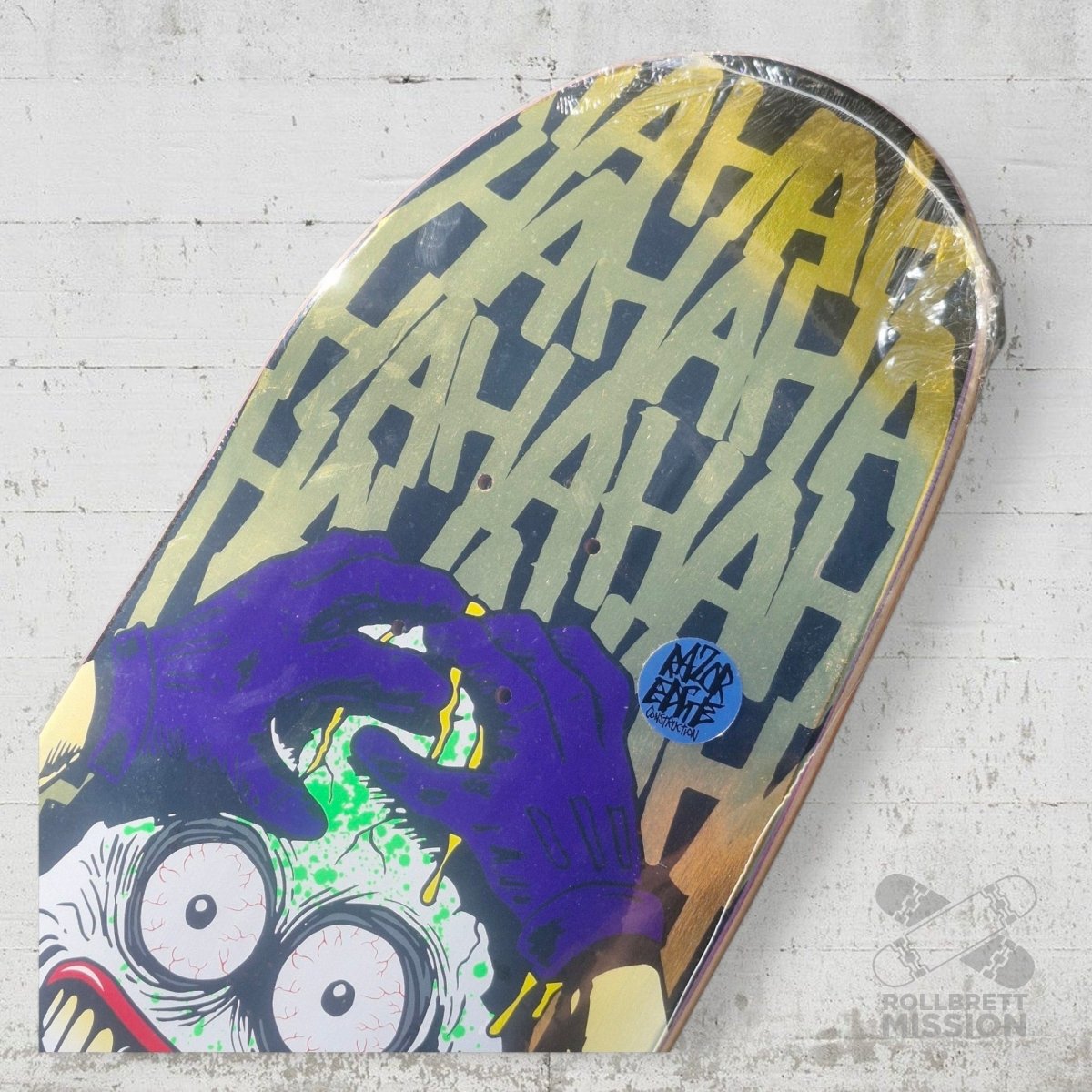 Heroin Skateboards The Killing Yolk 9.25 Sym Egg Deck - Skateboard - Decks - Rollbrett Mission