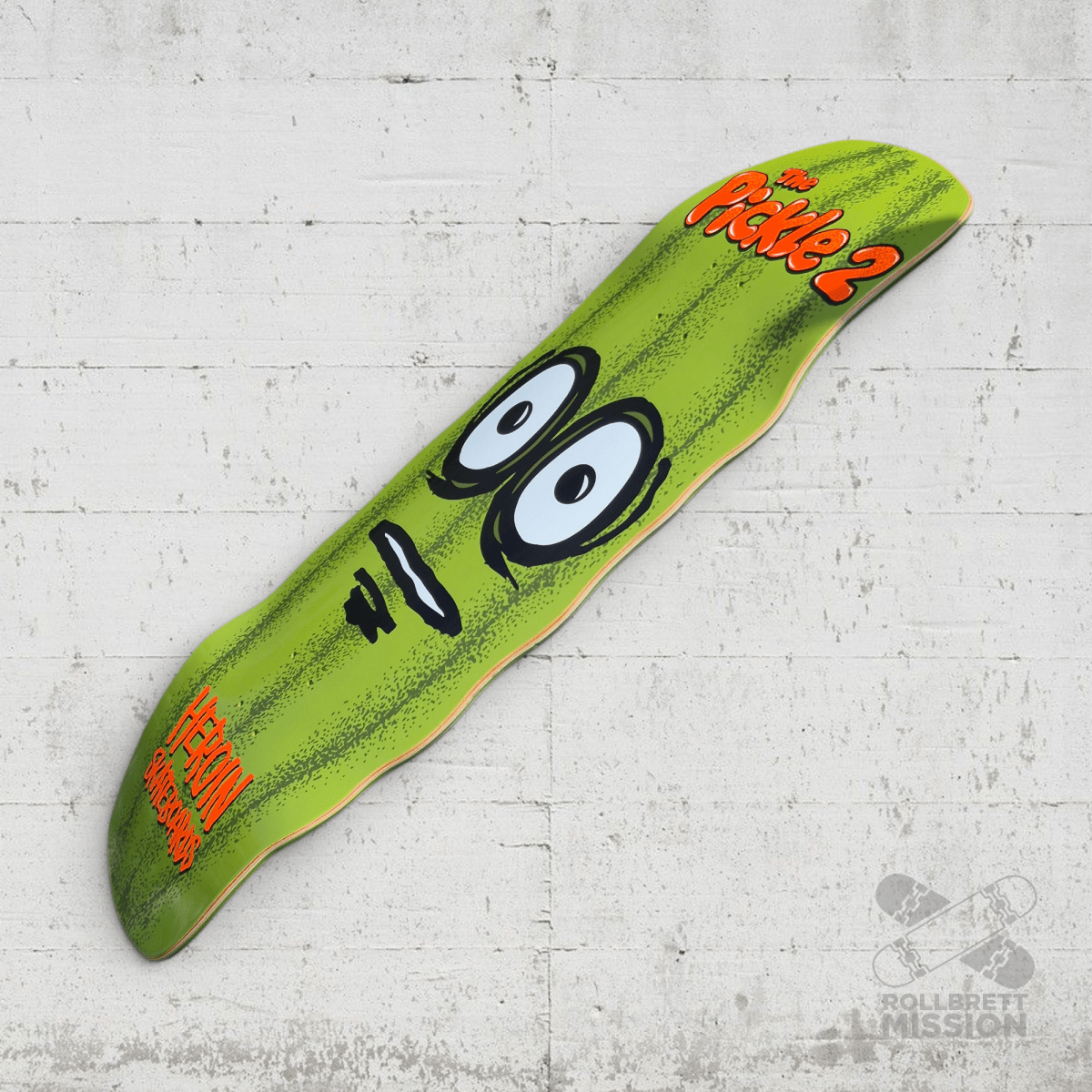 Heroin Skateboards The Pickle 2 11.125 Deck - Skateboard - Decks - Rollbrett Mission