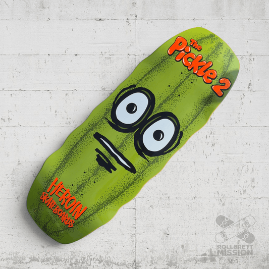 Heroin Skateboards The Pickle 2 11.125 Deck - Skateboard - Decks - Rollbrett Mission