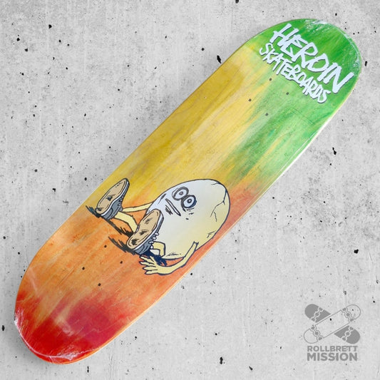 Heroin Skateboards The Rainbow Egg 9.125 Deck - Skateboard - Decks - Rollbrett Mission