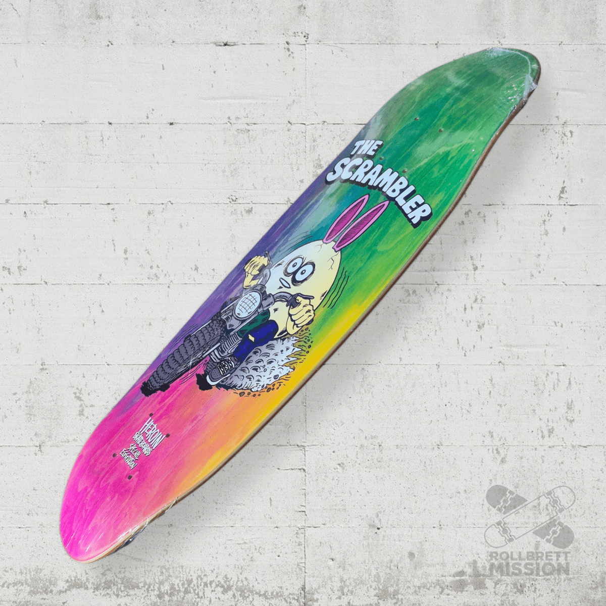 Heroin Skateboards The Scrambler Special Edition Deck - Skateboard - Decks - Rollbrett Mission