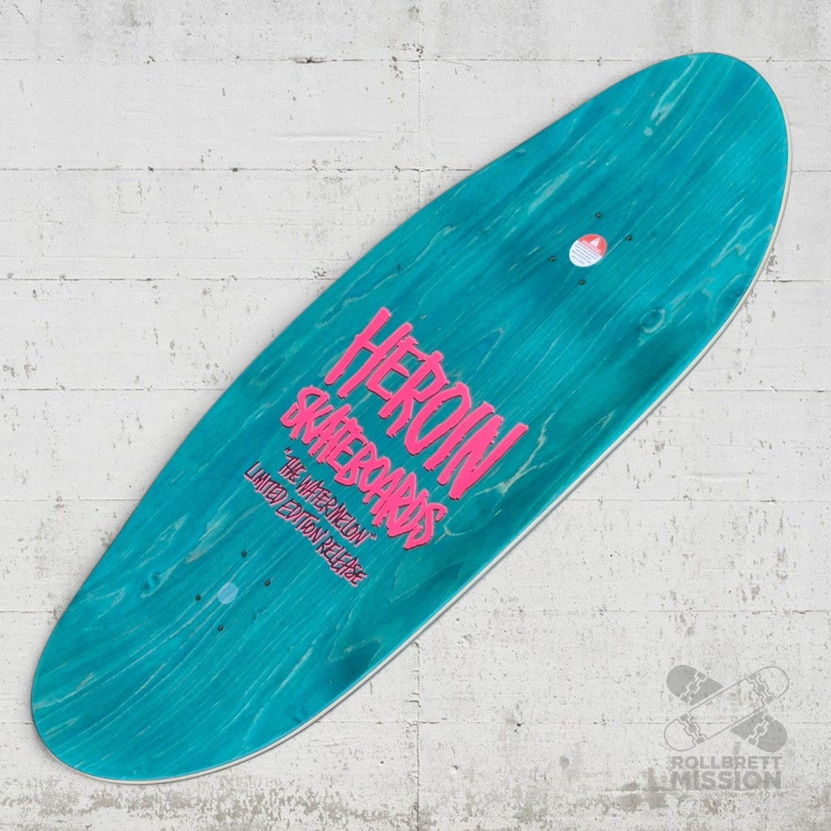 Heroin Skateboards The Watermelon 13.5 Deck - Skateboard - Decks - Rollbrett Mission