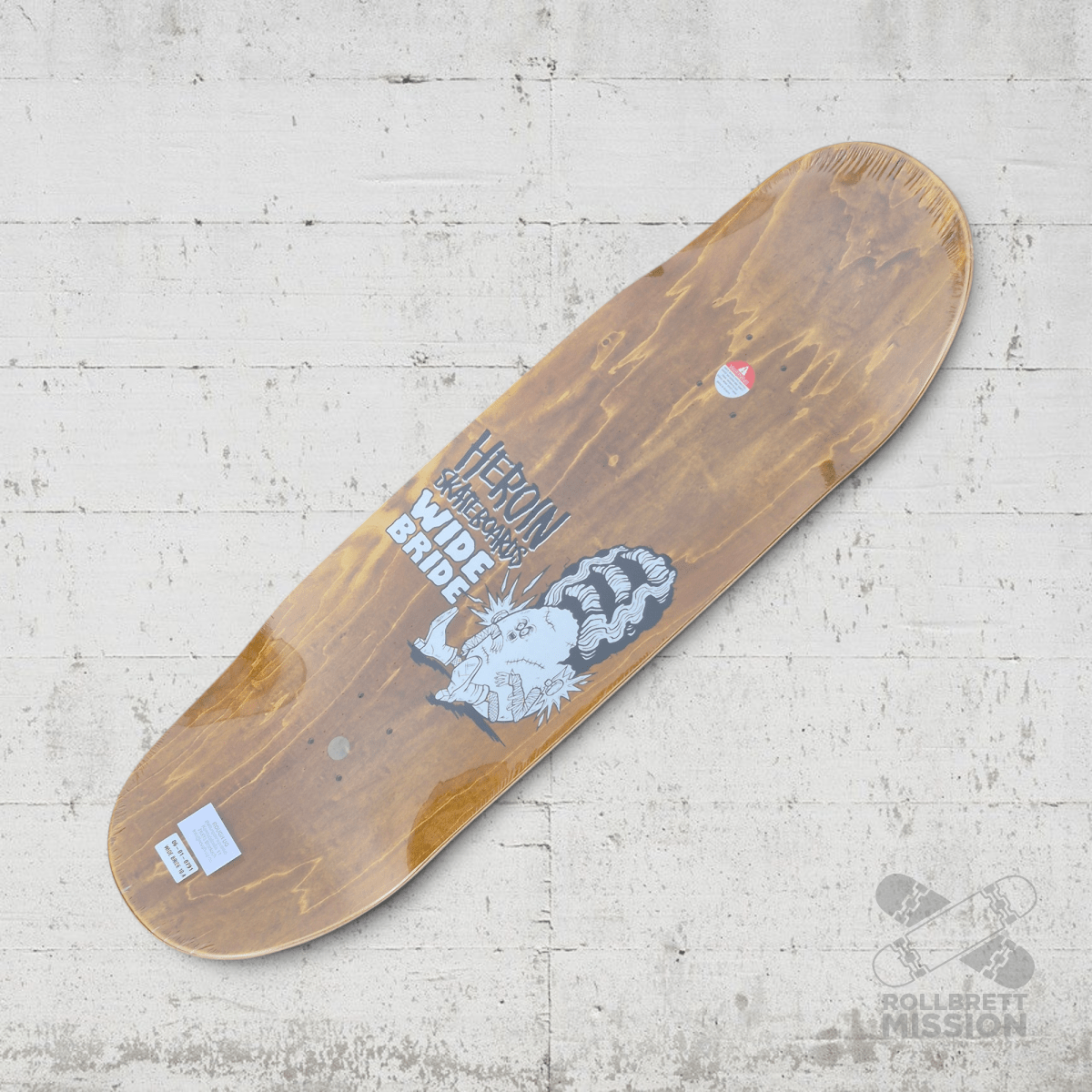 Heroin Skateboards Wide Bride 10.4 Deck - Skateboard - Decks - Rollbrett Mission