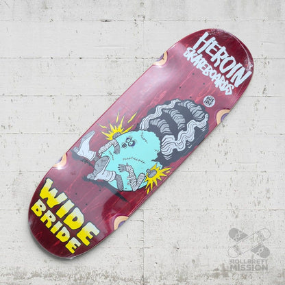 Heroin Skateboards Wide Bride 10.4 Deck - Skateboard - Decks - Rollbrett Mission
