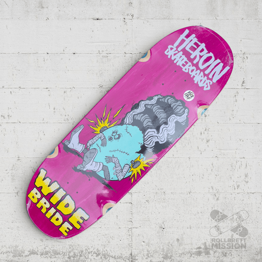 Heroin Skateboards Wide Bride 10.4 Deck - Skateboard - Decks - Rollbrett Mission