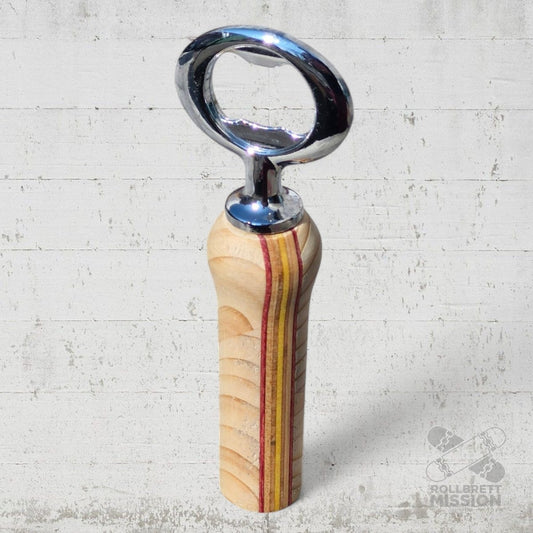 Hotsourkraut Flaschenöffner Skateboard Upcycling #3 - Schmuck - Rollbrett Mission