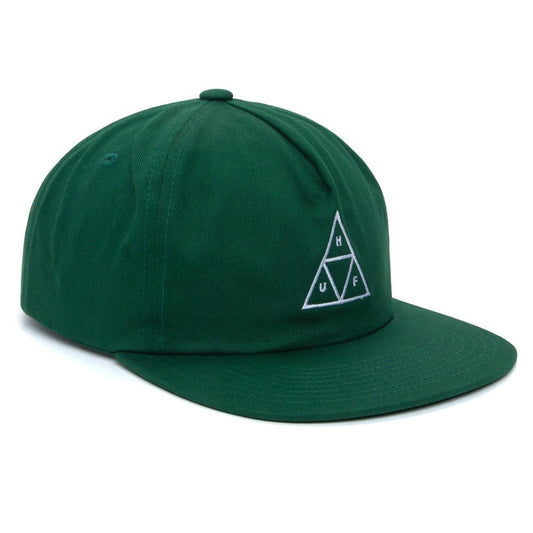 HUF Cap Unstructured Triple Triangle Snapback green - Kopfbekleidung & -tücher - Rollbrett Mission
