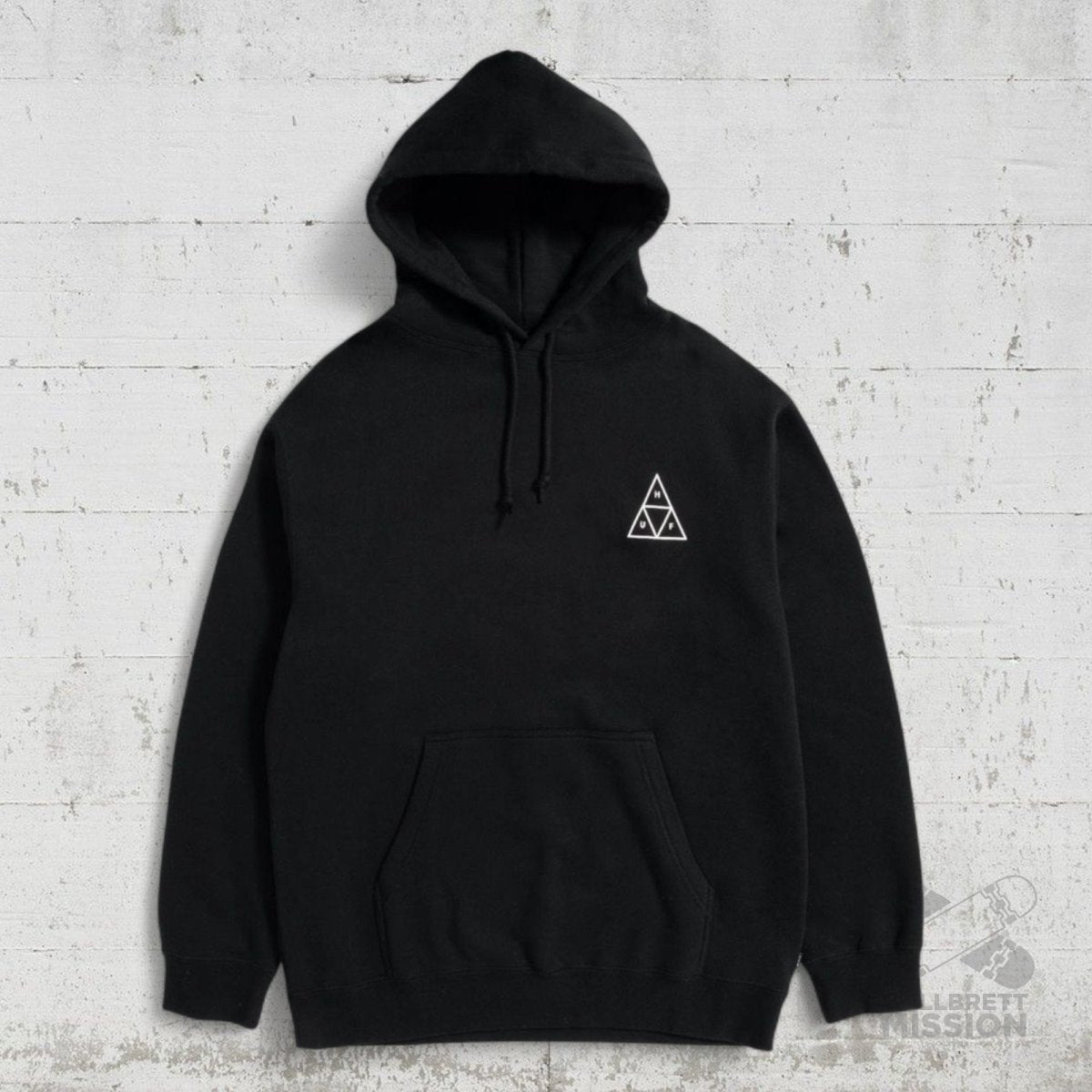 HUF Hoodie Set Triple black - Shirts & Tops - Rollbrett Mission