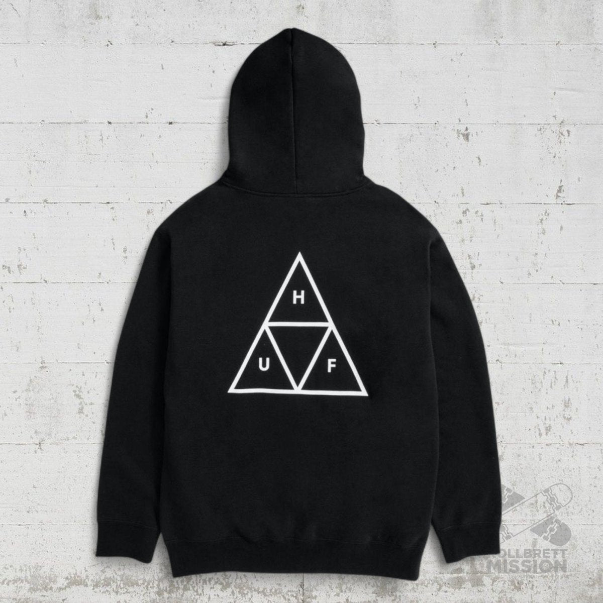 HUF Hoodie Set Triple black - Shirts & Tops - Rollbrett Mission
