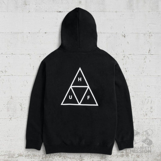 HUF Hoodie Set Triple black - Shirts & Tops - Rollbrett Mission