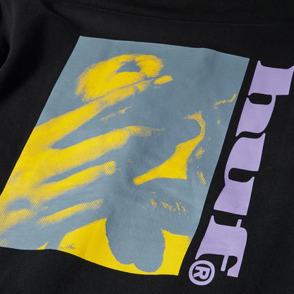 HUF Hoodie Street Knowledge black - Shirts & Tops - Rollbrett Mission