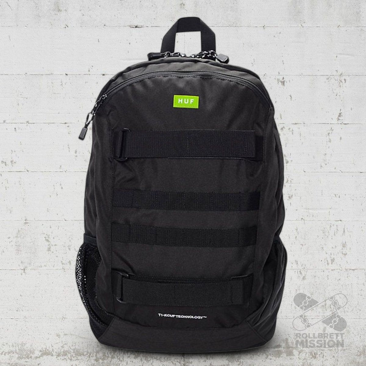 Huf Mission Backpack Rucksack black - Taschen & Gepäck - Rollbrett Mission