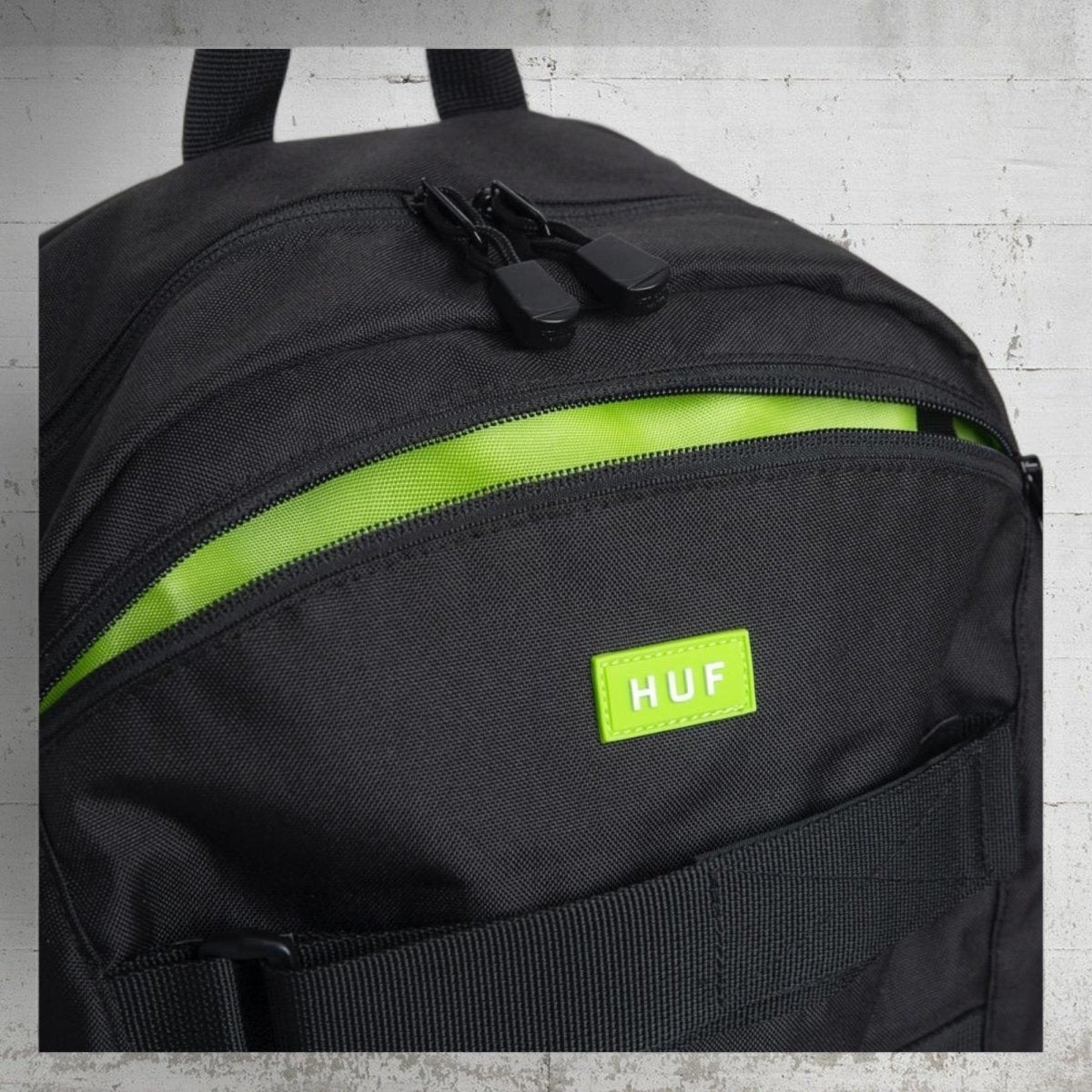 Huf Mission Backpack Rucksack black - Taschen & Gepäck - Rollbrett Mission