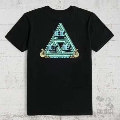 Huf T-Shirt Paid In Full black - Rollbrett Mission