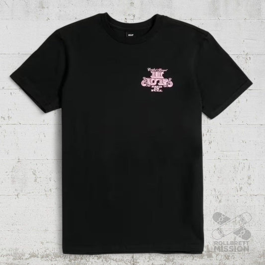 Huf T-Shirt Paid In Full black - Rollbrett Mission