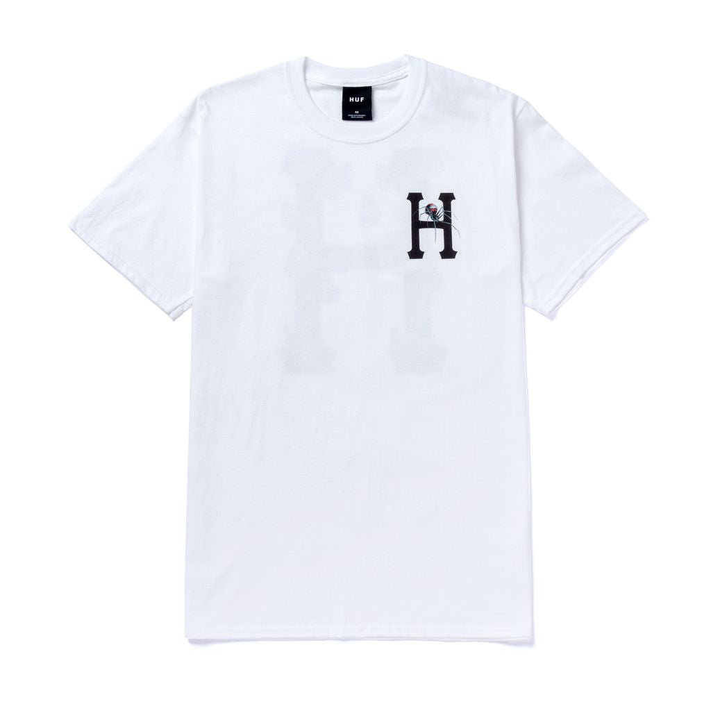 Huf T-Shirt Prey Classic white - Rollbrett Mission