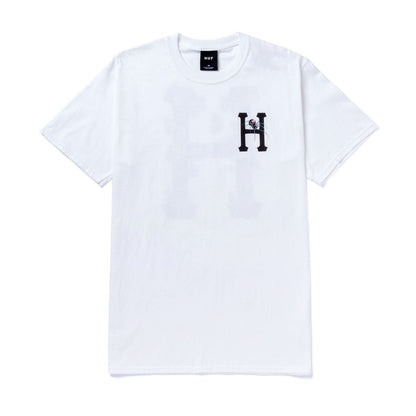 Huf T-Shirt Prey Classic white - Rollbrett Mission