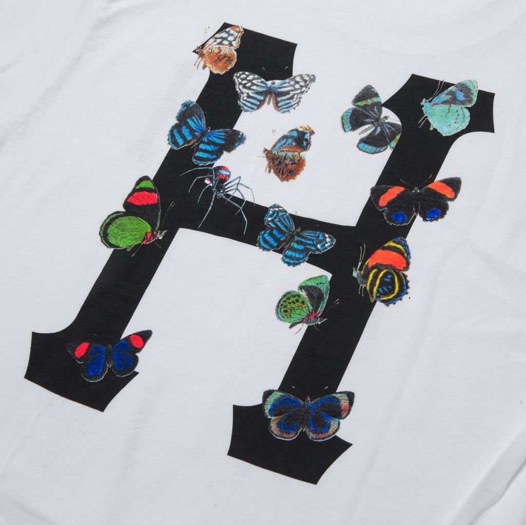 Huf T-Shirt Prey Classic white - Rollbrett Mission
