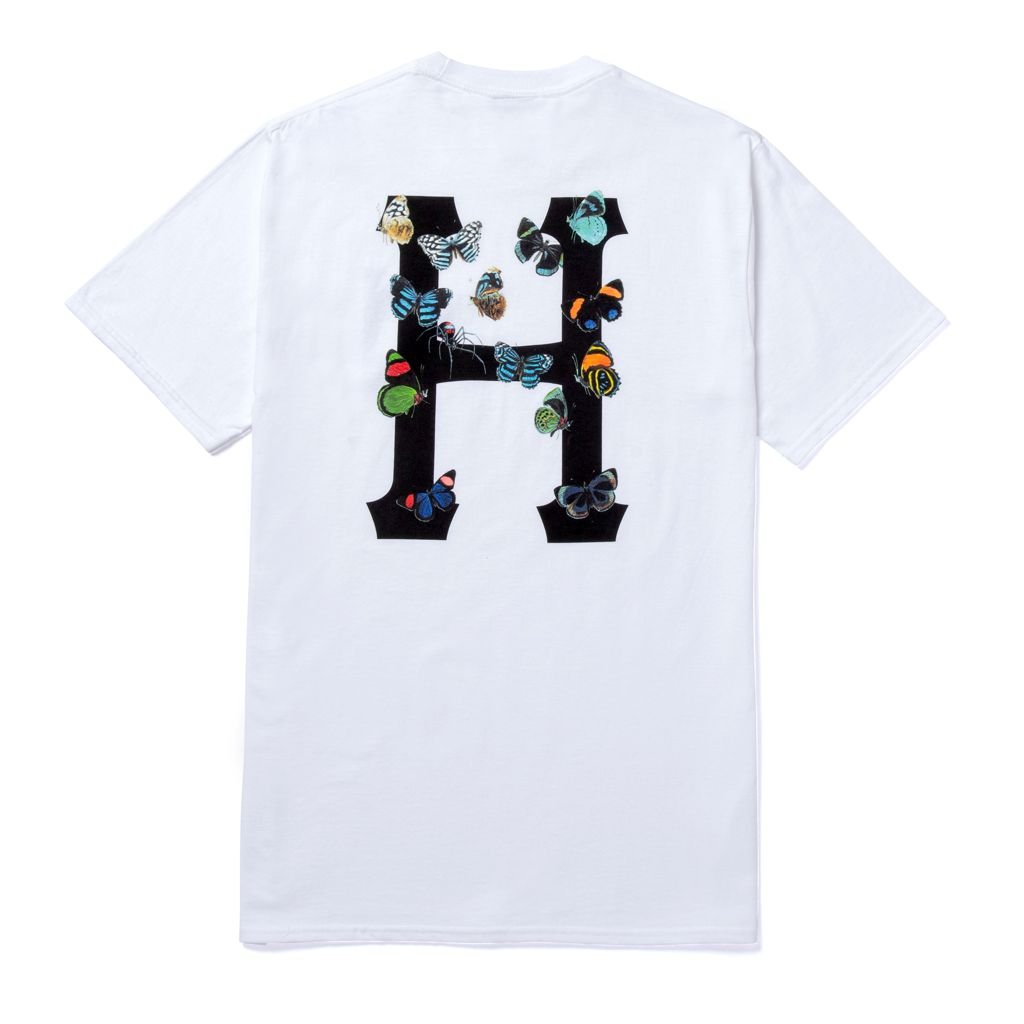 Huf T-Shirt Prey Classic white - Rollbrett Mission