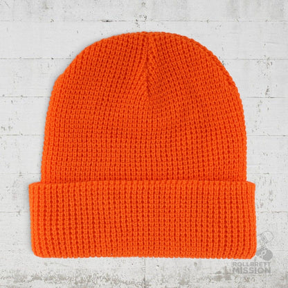 Independent Beanie Built To Grind Waffle Hat orange - Kopfbekleidung & -tücher - Rollbrett Mission