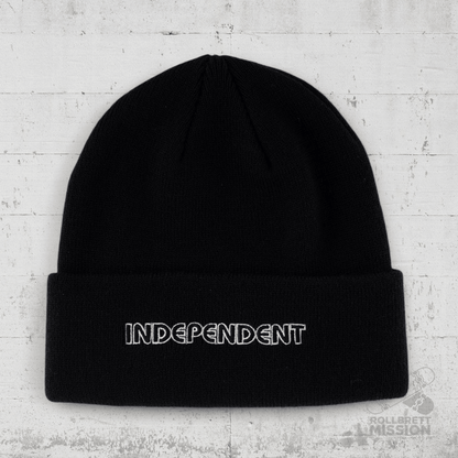 Independent Beanie Groundwork black - Kopfbekleidung & - tücher - Rollbrett Mission