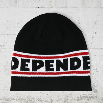 Independent Beanie Skull Bar Logo black - Kopfbekleidung & -tücher - Rollbrett Mission