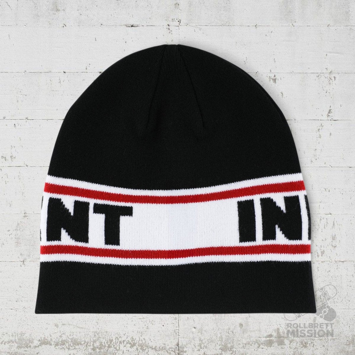 Independent Beanie Skull Bar Logo black - Kopfbekleidung & -tücher - Rollbrett Mission