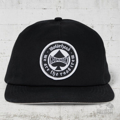 Independent Cap Motörhead Spade Snapback Hat black - Kopfbekleidung & - tücher - Rollbrett Mission