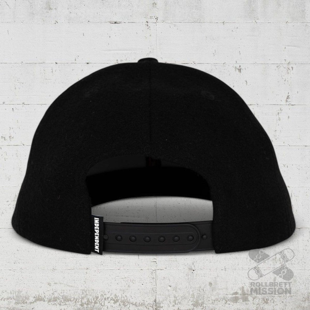 Independent FTR Snapback Cap black - Kopfbekleidung & - tücher - Rollbrett Mission