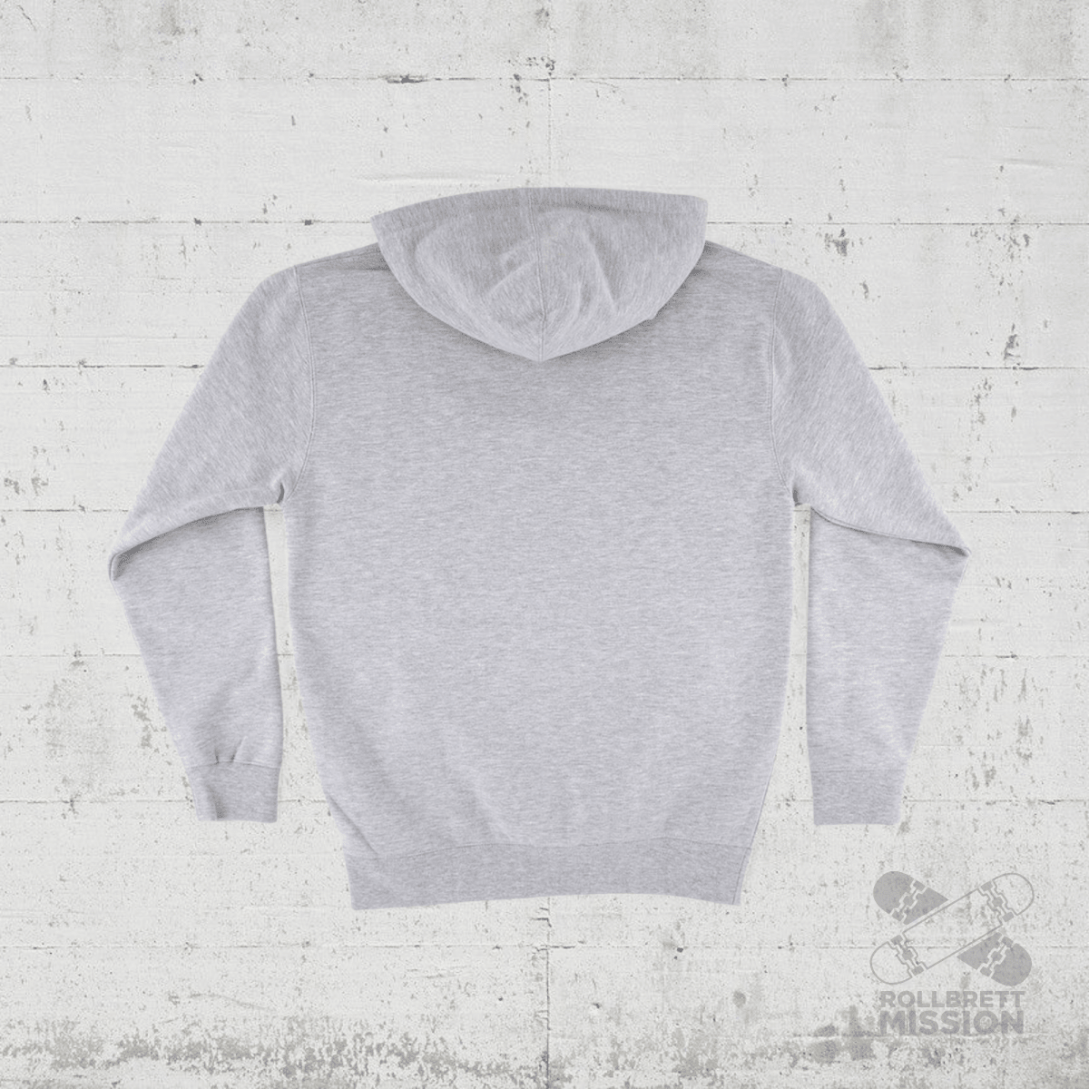 Independent Hoodie Dressen Bar Embroidered heather grey - Shirts & Tops - Rollbrett Mission