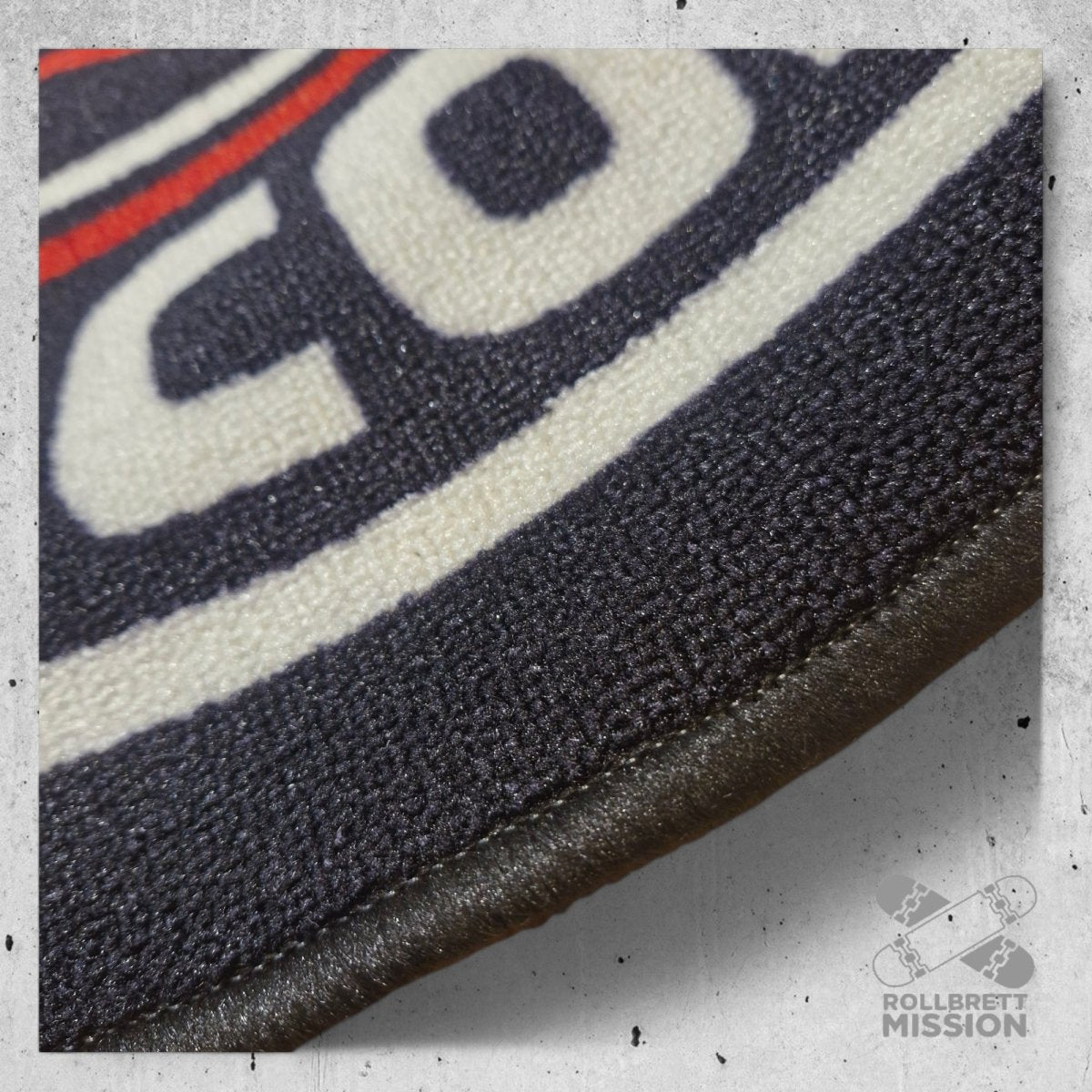 Independent Rug Teppich Fußabstreifer 92cm rund - Accessoires - Rollbrett Mission