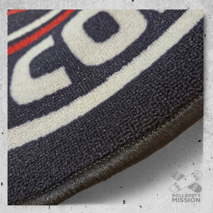 Independent Rug Teppich Fußabstreifer 92cm rund - Accessoires - Rollbrett Mission