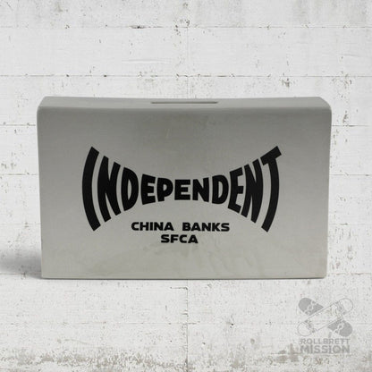 Independent Spardose China Bank Ceramic Coin Bank - Rollbrett Mission