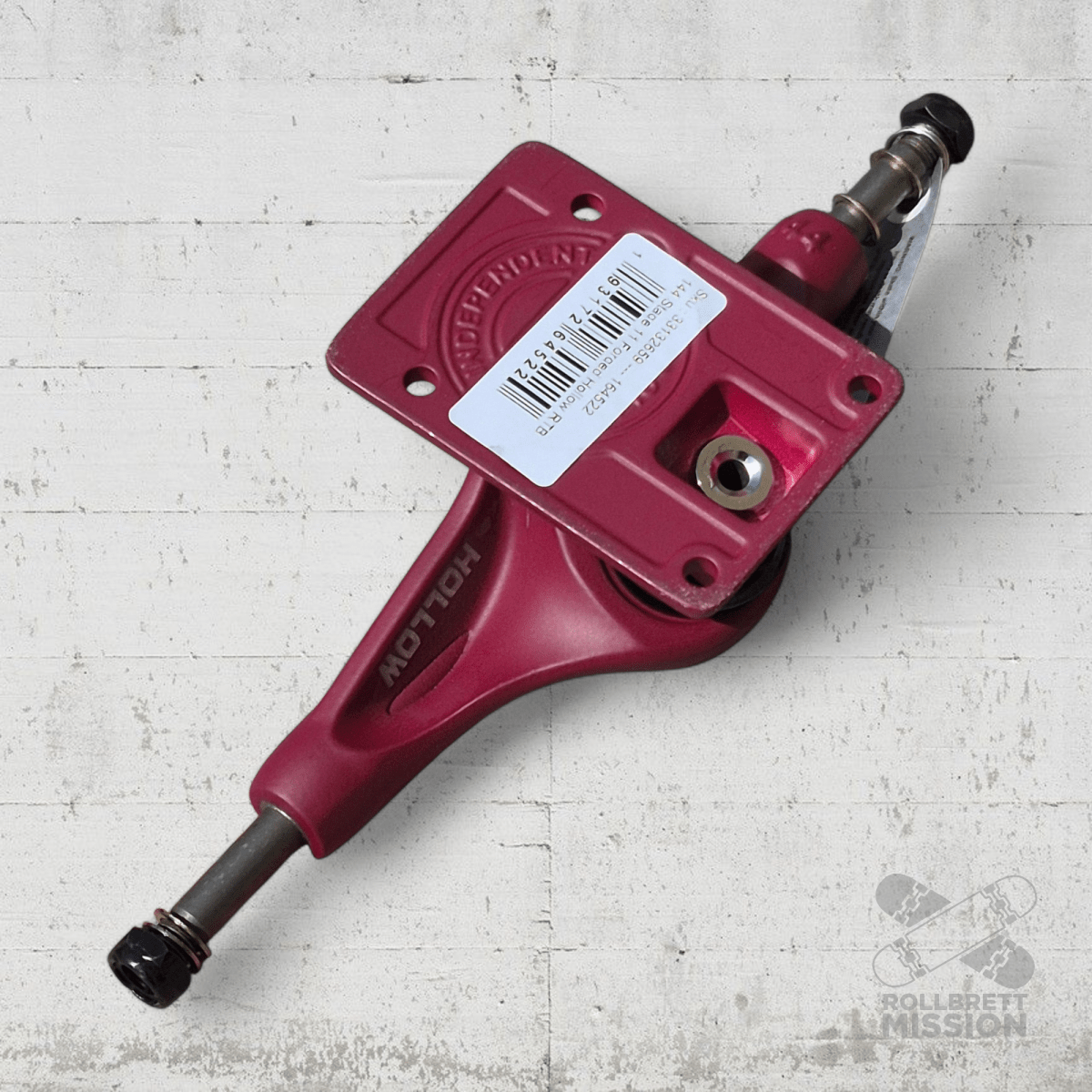 Independent Stage 11 144 Forged Hollow Standard RTB FTR burgundy Truck - Skateboard - Achsen - Rollbrett Mission