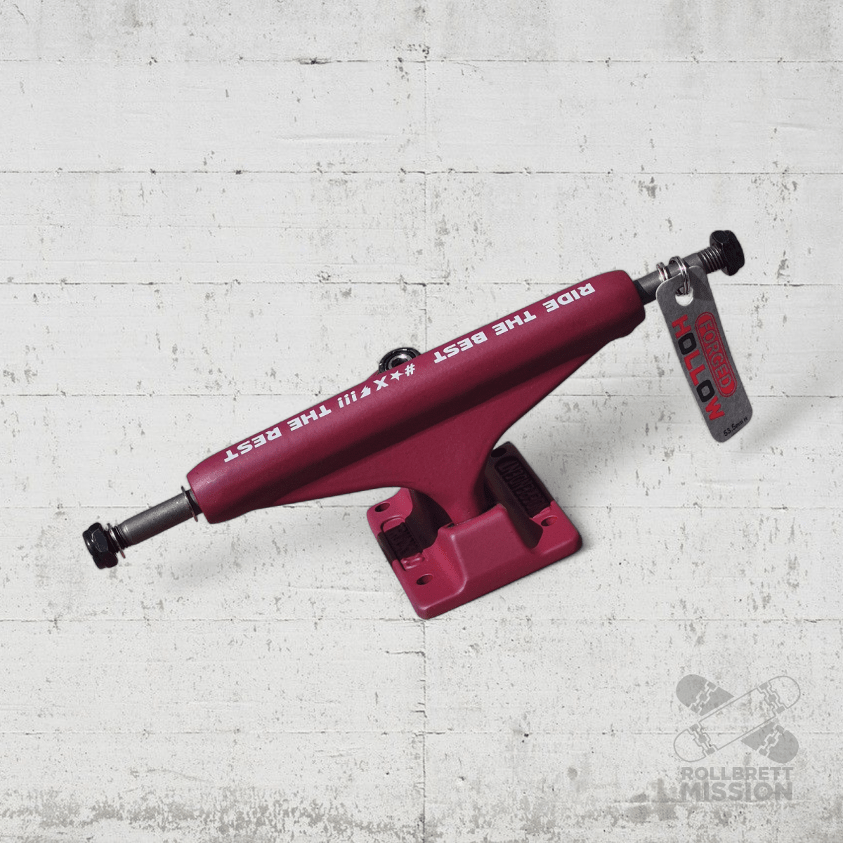 Independent Stage 11 144 Forged Hollow Standard RTB FTR burgundy Truck - Skateboard - Achsen - Rollbrett Mission