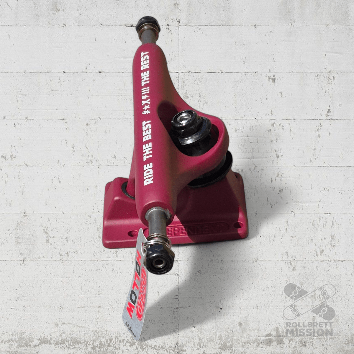 Independent Stage 11 144 Forged Hollow Standard RTB FTR burgundy Truck - Skateboard - Achsen - Rollbrett Mission