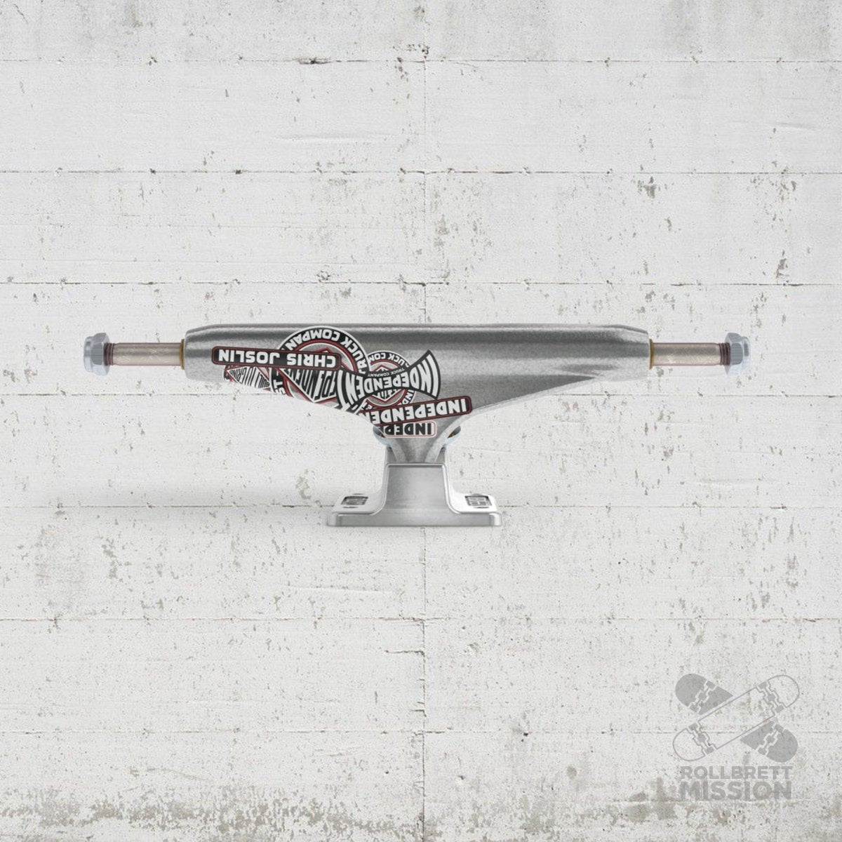 Independent Stage 11 149 Forged Titanium Joslin Sticker Slap 8.5" Truck - Skateboard-Achsen - Rollbrett Mission