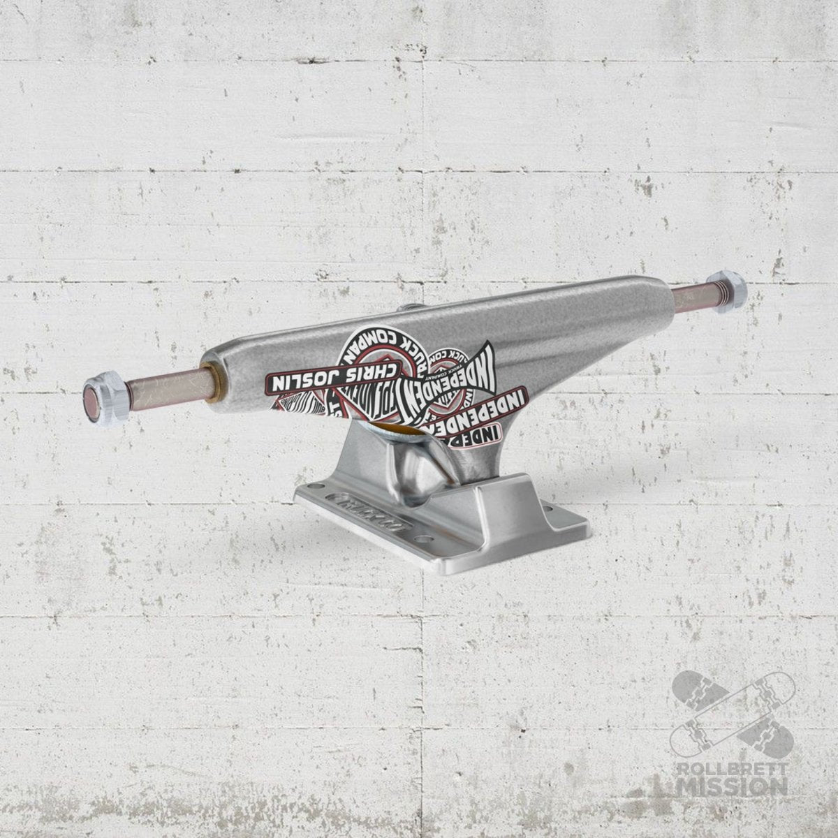 Independent Stage 11 149 Forged Titanium Joslin Sticker Slap 8.5" Truck - Skateboard-Achsen - Rollbrett Mission