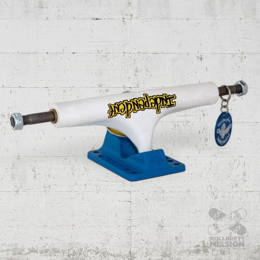 Independent Stage 4 166 Mark Gonzales White Blue Truck - Skateboard - Achsen - Rollbrett Mission