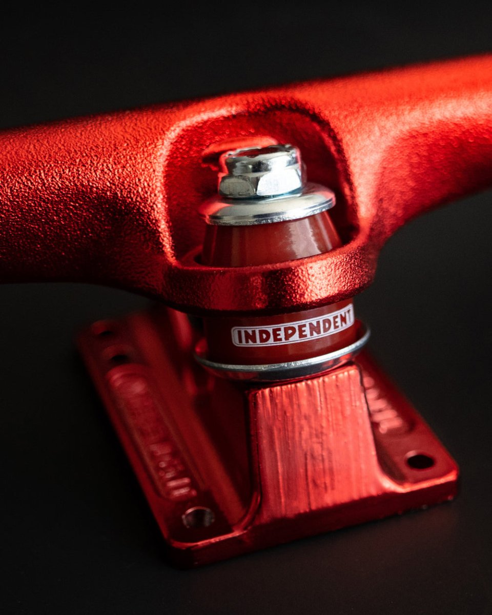 Independent Stage 4 215 Red Longboard Cruiser Truck - Skateboard - Achsen - Rollbrett Mission