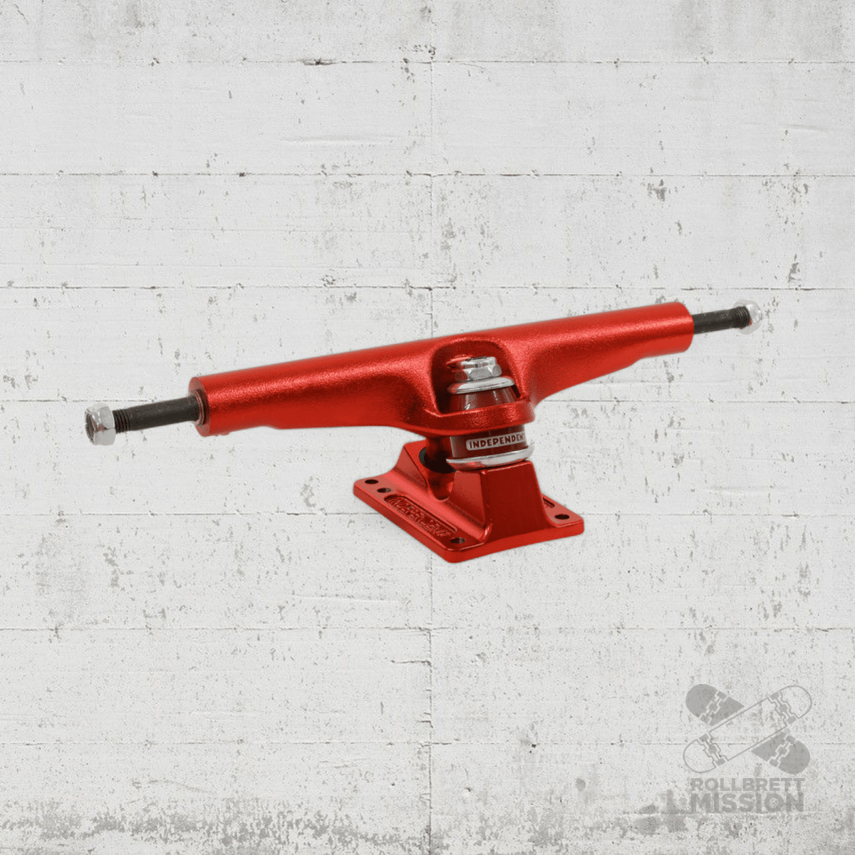 Independent Stage 4 215 Red Longboard Cruiser Truck - Skateboard - Achsen - Rollbrett Mission