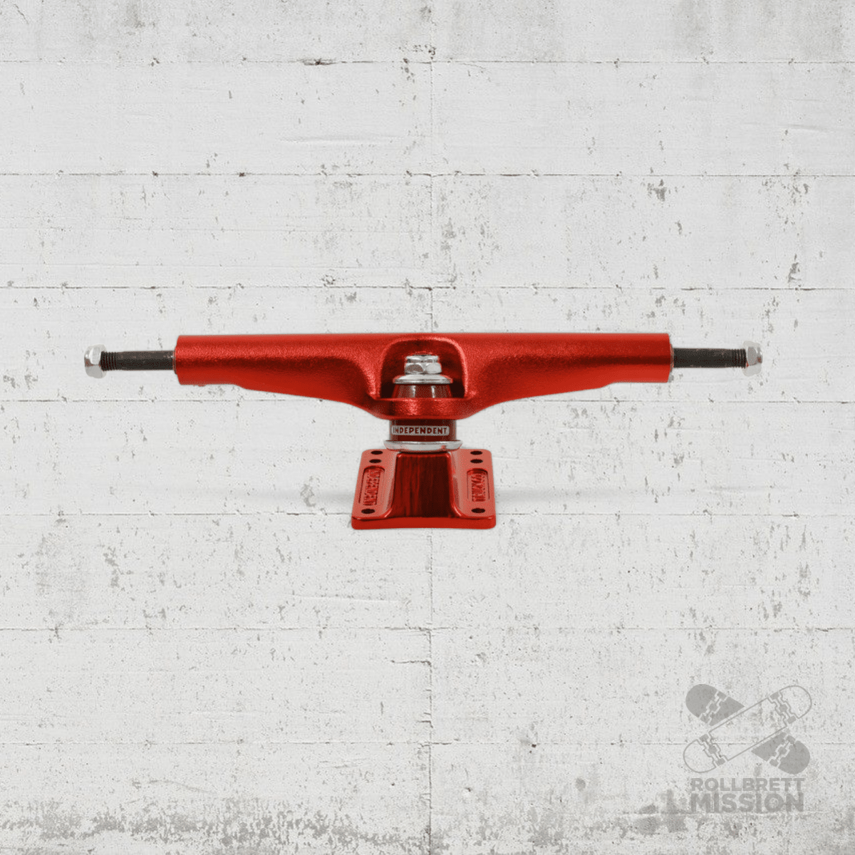 Independent Stage 4 215 Red Longboard Cruiser Truck - Skateboard - Achsen - Rollbrett Mission
