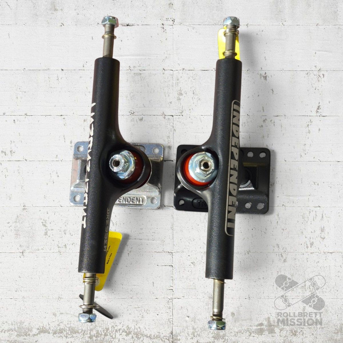 Independent Stage 4 Hollow 166 Eric Dressen Pro / Full Bar black 9.0" Truck SET - Skateboard-Achsen - Rollbrett Mission
