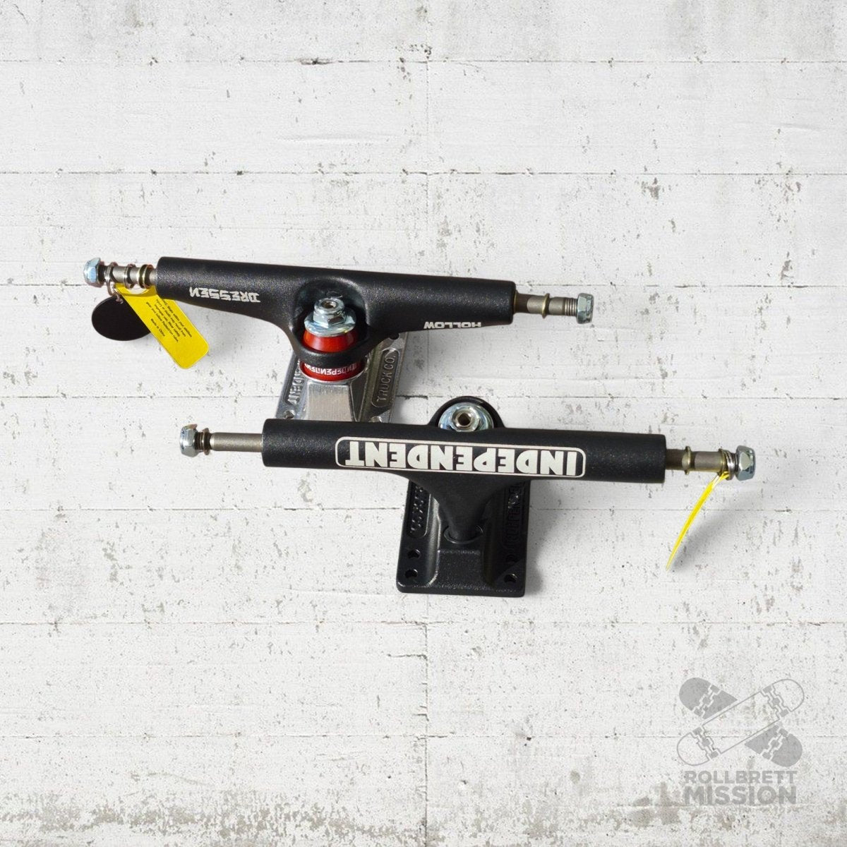 Independent Stage 4 Hollow 166 Eric Dressen Pro / Full Bar black 9.0" Truck SET - Skateboard-Achsen - Rollbrett Mission