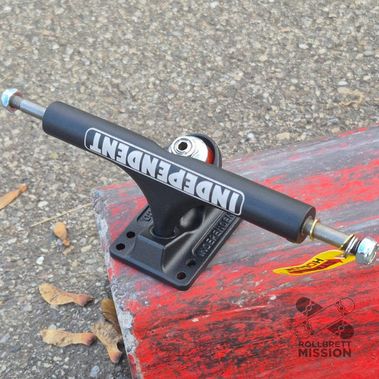 Independent Stage 4 Hollow Standard 166 Full Bar black 9.0" Truck - Skateboard-Achsen - Rollbrett Mission
