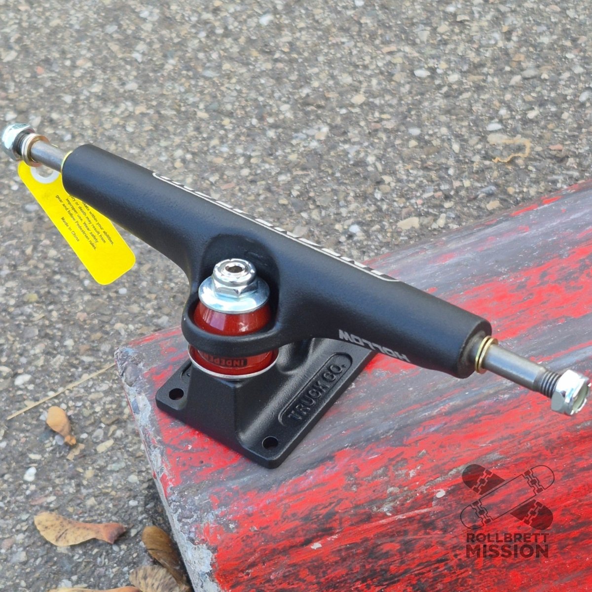 Independent Stage 4 Hollow Standard 166 Full Bar black 9.0" Truck - Skateboard-Achsen - Rollbrett Mission