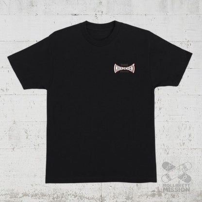 Independent T-Shirt Rose Span black - Rollbrett Mission