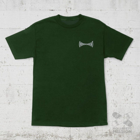 Independent T-Shirt Tile Span forest green - Rollbrett Mission