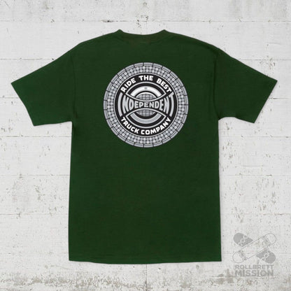 Independent T-Shirt Tile Span forest green - Rollbrett Mission