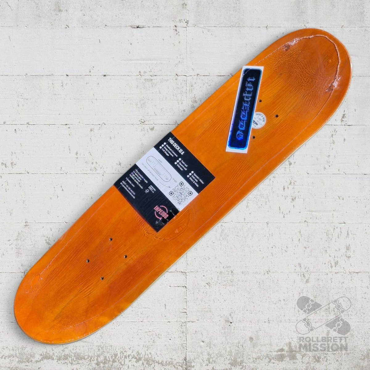 Inpeddo Brush Stroke Short & Wide 7.25 Kids Deck - Skateboard - Decks - Rollbrett Mission